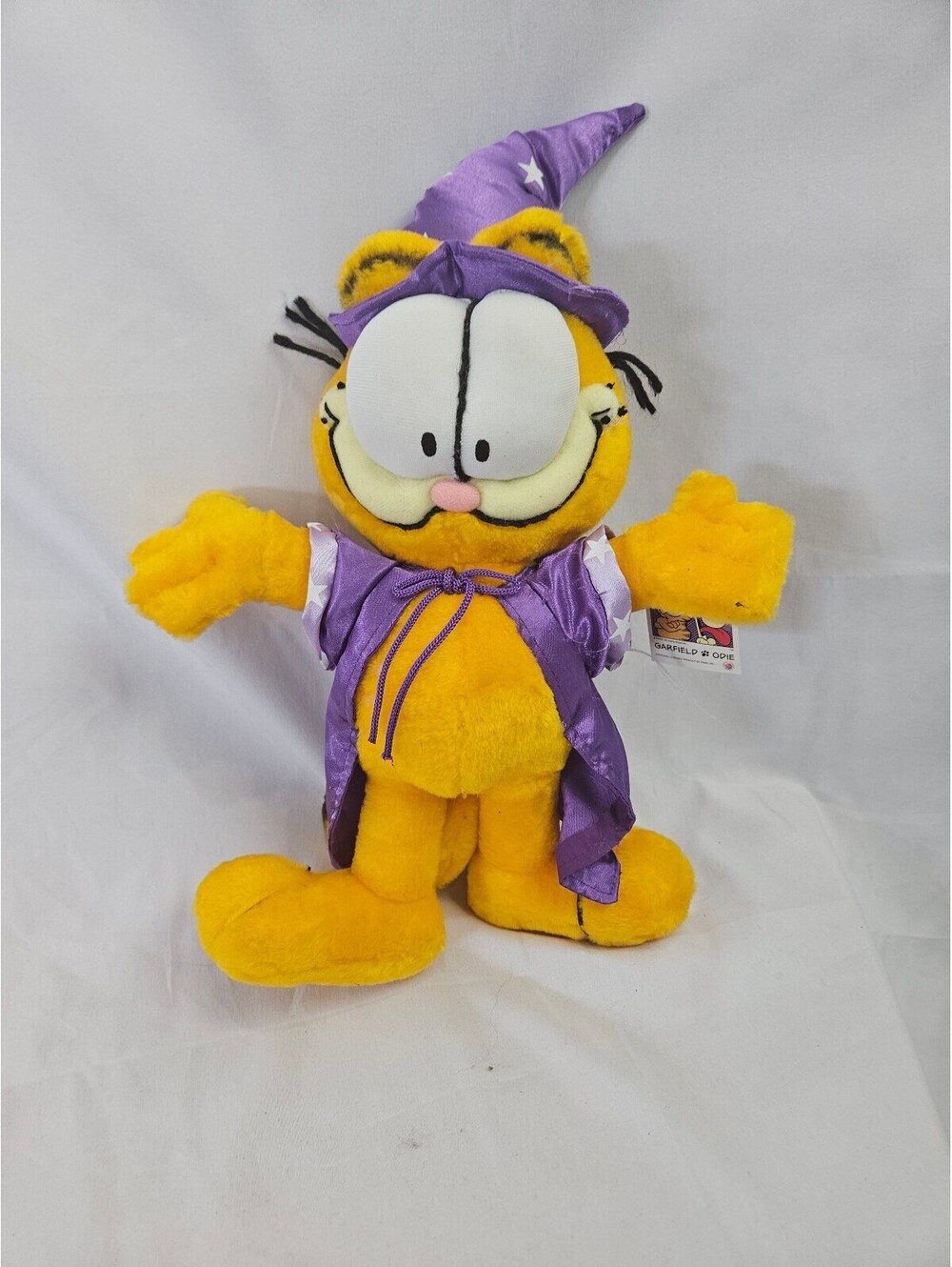 Garfield Plush Doll in Wizard Costume with Tag